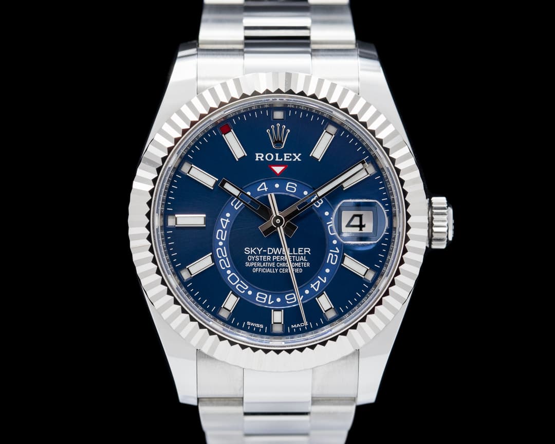 Rolex Sky Dweller 326934 SS Blue Dial UNWORN