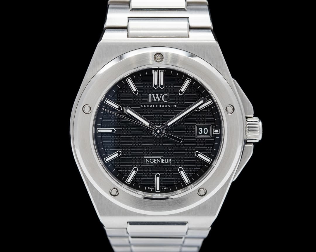 IWC Ingenieur Automatic 40mm Black Dial SS / SS