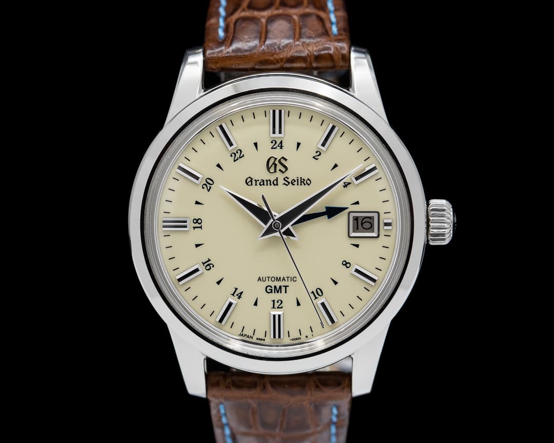 Grand Seiko Automatic GMT SS Cream Dial