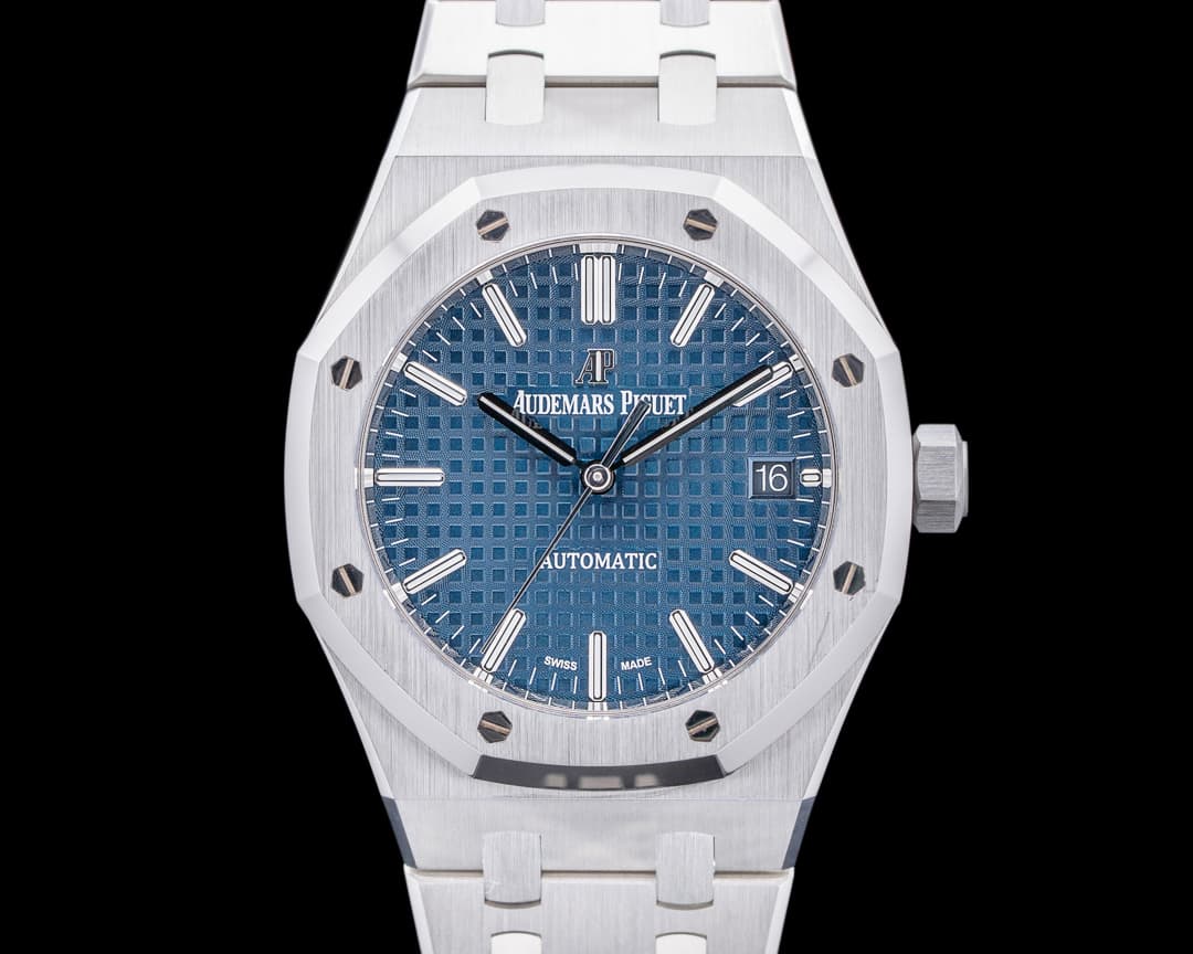 Audemars Piguet Royal Oak 15450ST Blue Dial SS