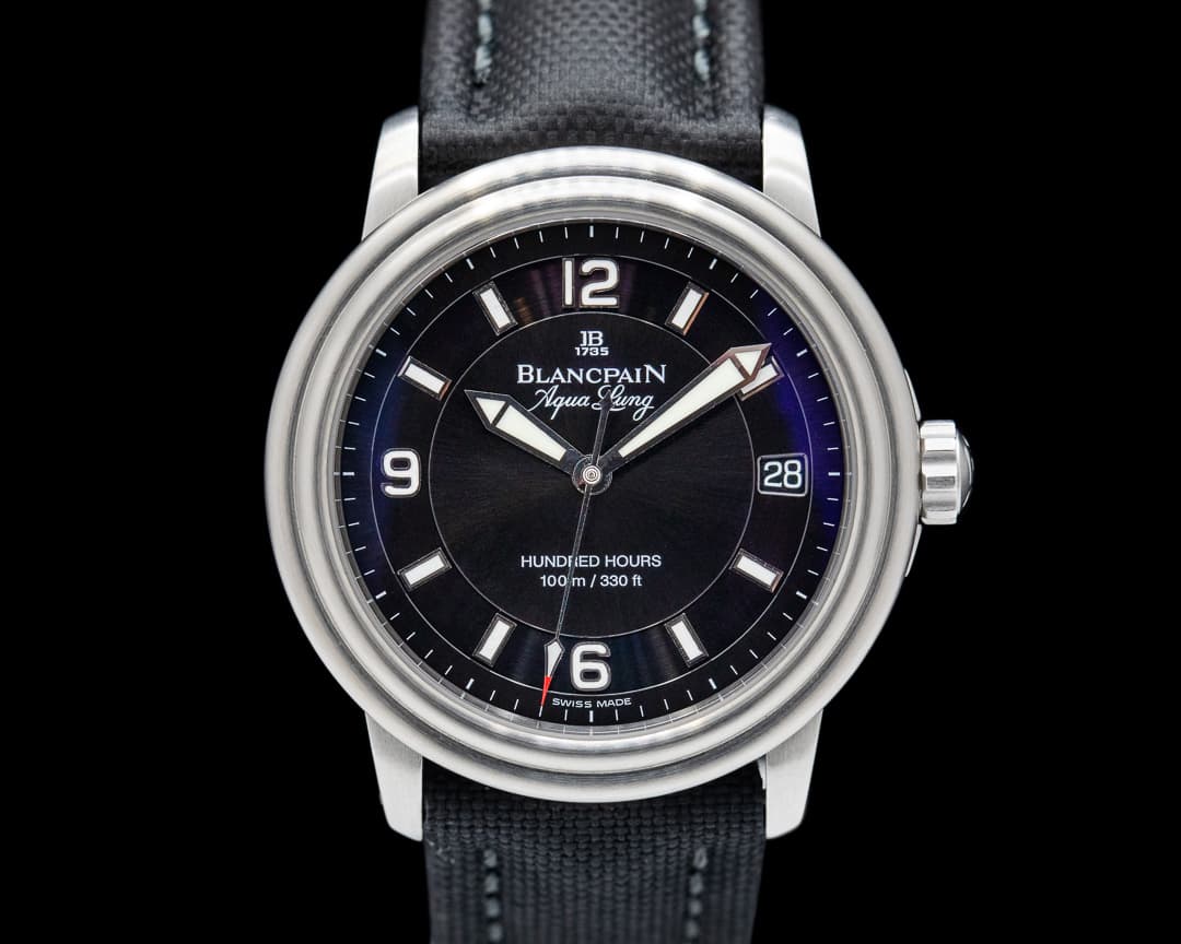 Blancpain Leman Aqualung Ultra Slim Automatic SS