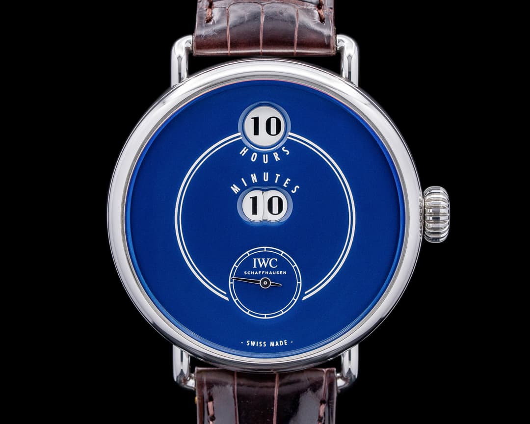 IWC Tribute to Pallweber Edition "150 Years" Blue Dial LIMITED