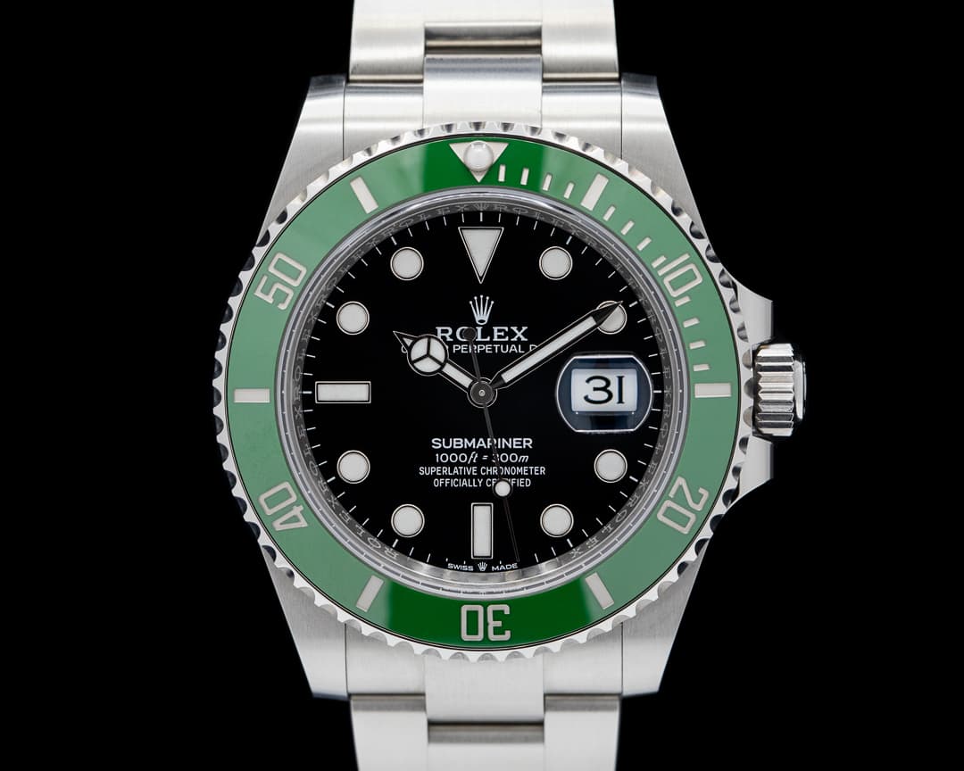Rolex Submariner Date 126610LV Kermit GREEN Ceramic Bezel 41MM UNWORN