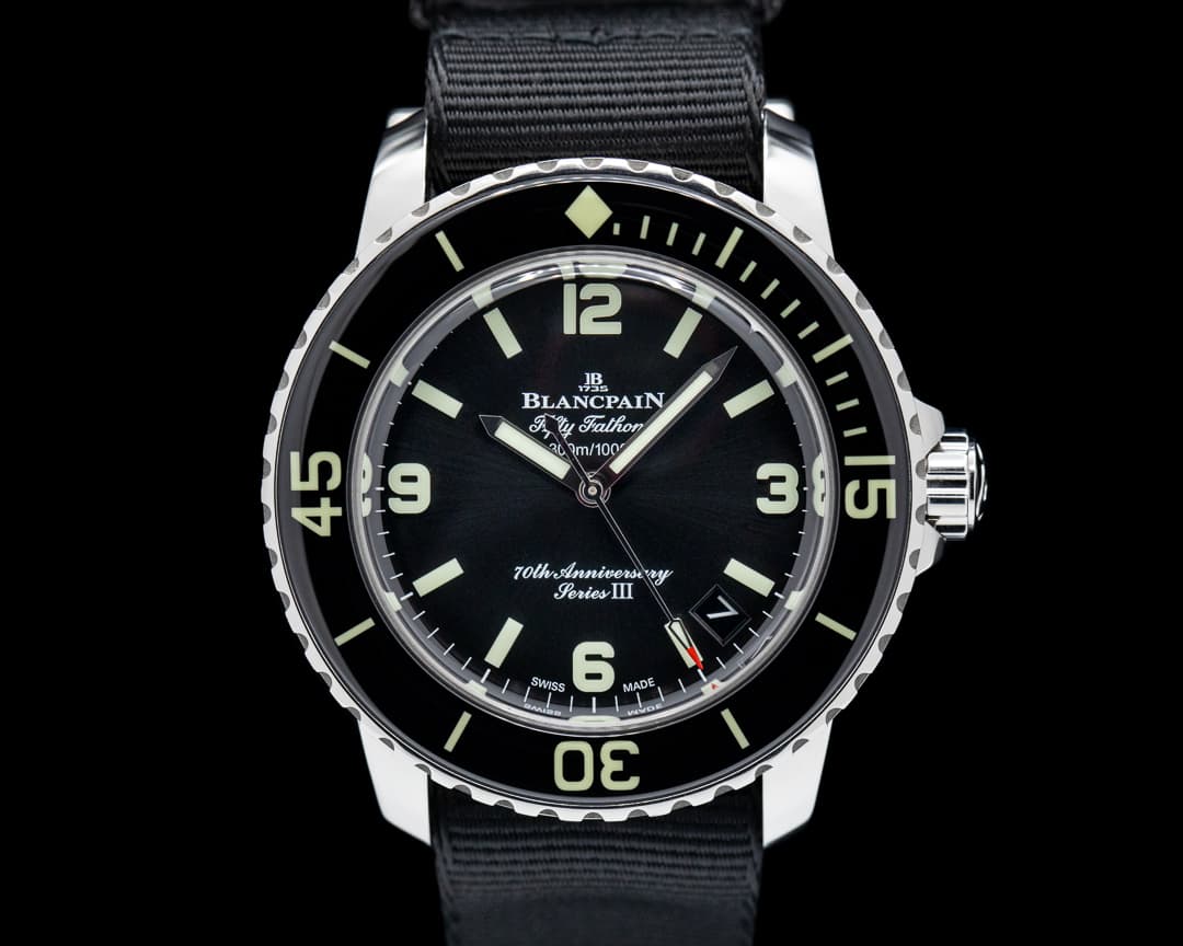 Blancpain Fifty Fathoms 70th Anniversary Series III LIMITED Black Dial