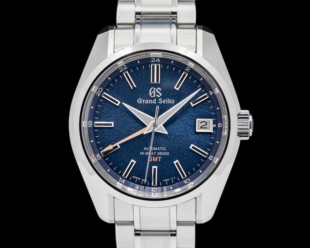 Grand Seiko Heritage Hi-Beat 36000 GMT SS Blue Dial LIMITED
