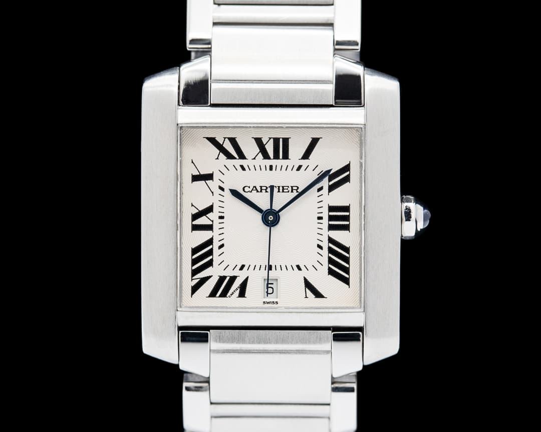 Cartier Tank Francaise Automatic SS Silver Dial