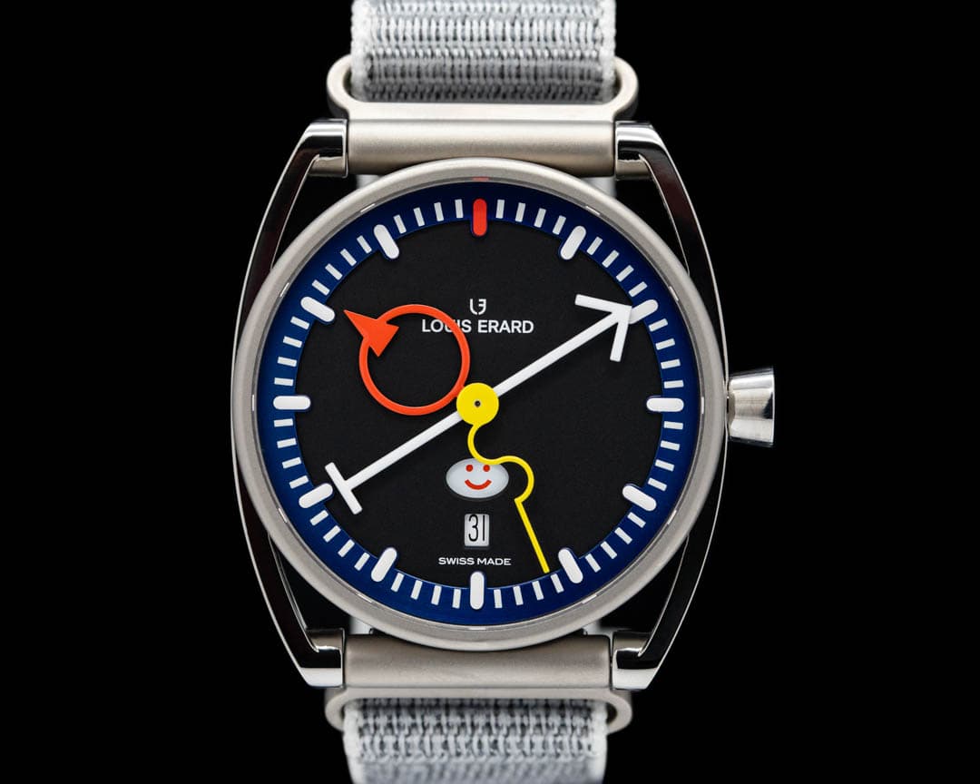 Louis Erard x Alain Silberstein for Stephen Silver "Excellence La Semaine" Titanium