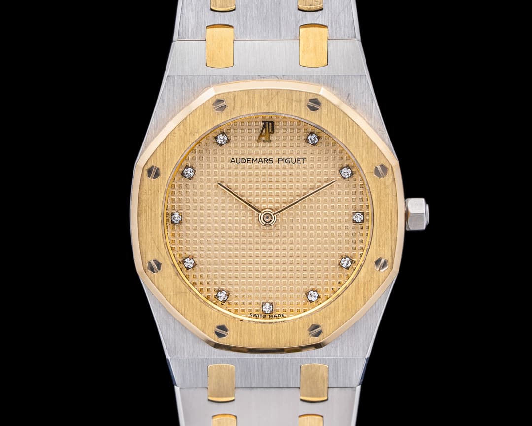 Audemars Piguet Royal Oak Diamond Dial SS / 18K Yellow Gold