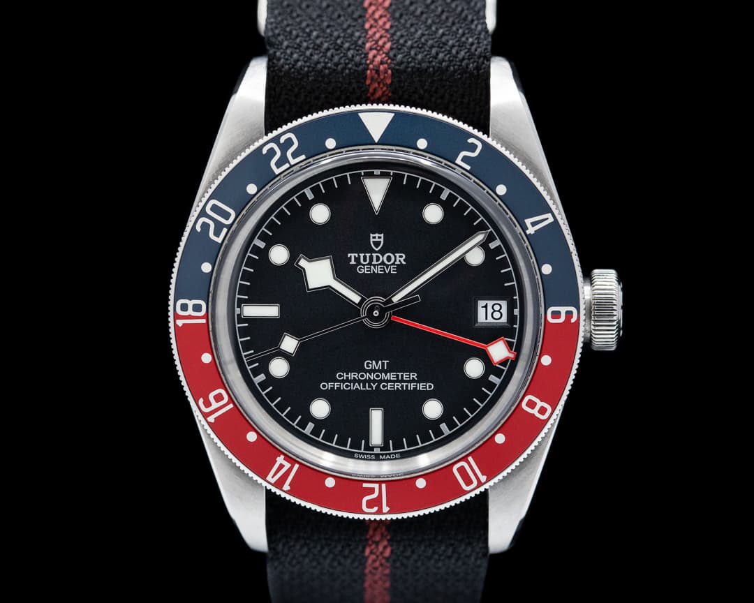 Tudor Heritage Black Bay GMT SS Black Dial