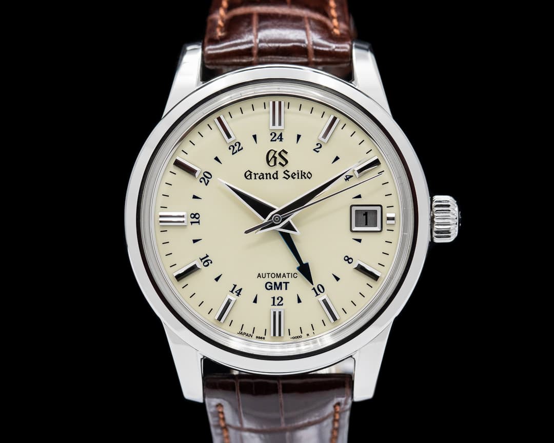 Grand Seiko Automatic Hi Beat 36000 GMT SS Cream Dial