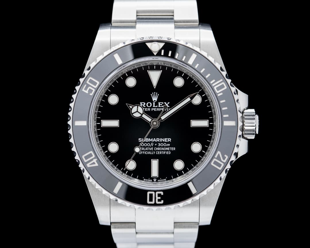Rolex Submariner 124060 No Date 41 SS Black Dial