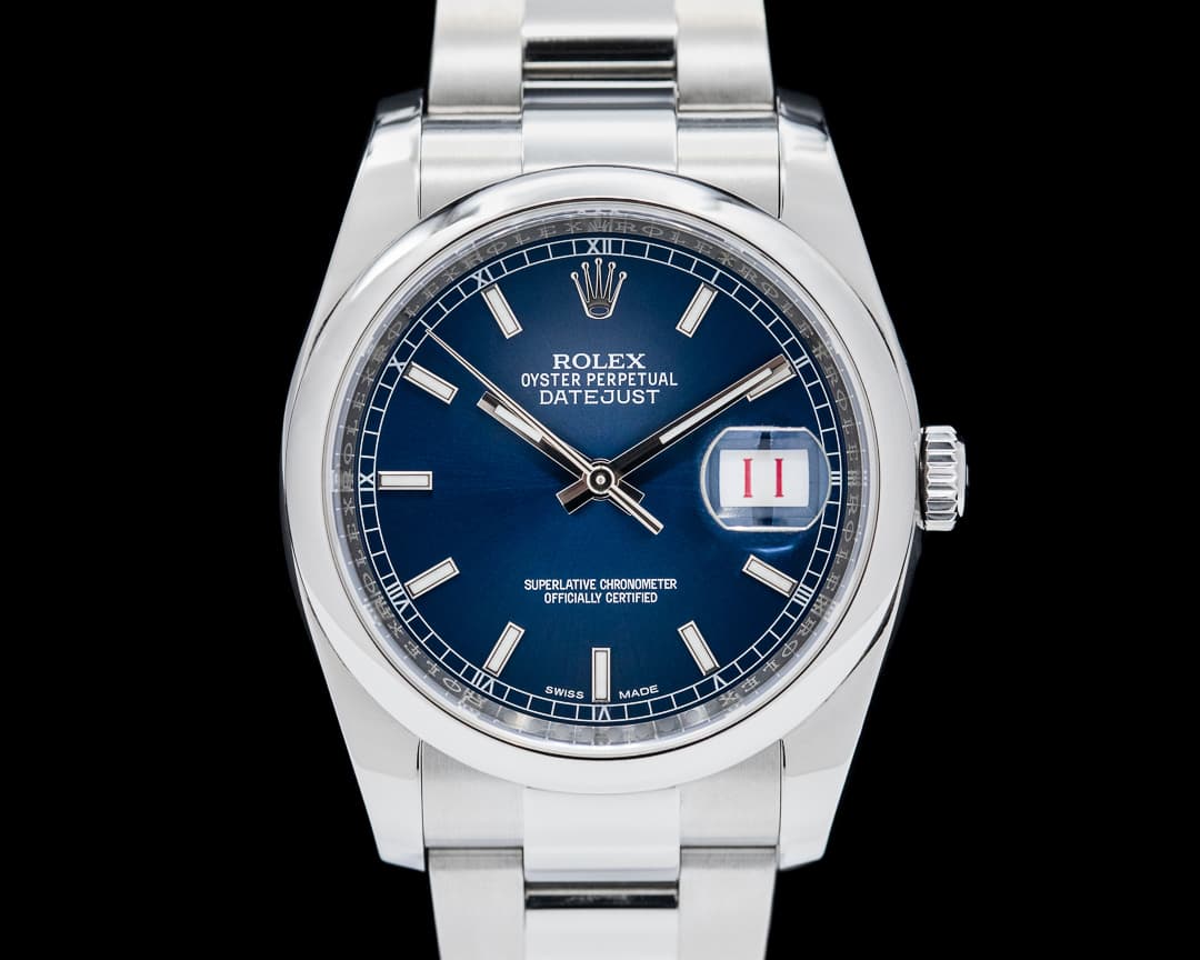 Rolex Datejust 36 SS Blue Dial