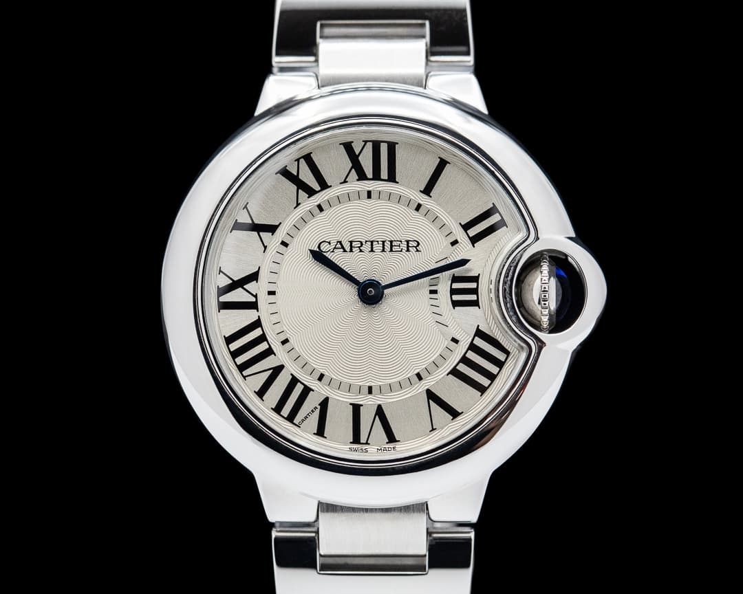 Cartier Ballon Bleu Automatic 33MM SS Silver Dial