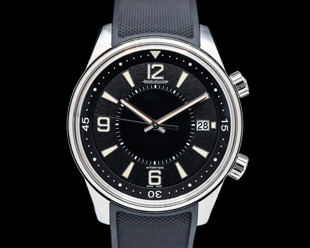 Jaeger-LeCoultre Polaris Date SS Black Dial