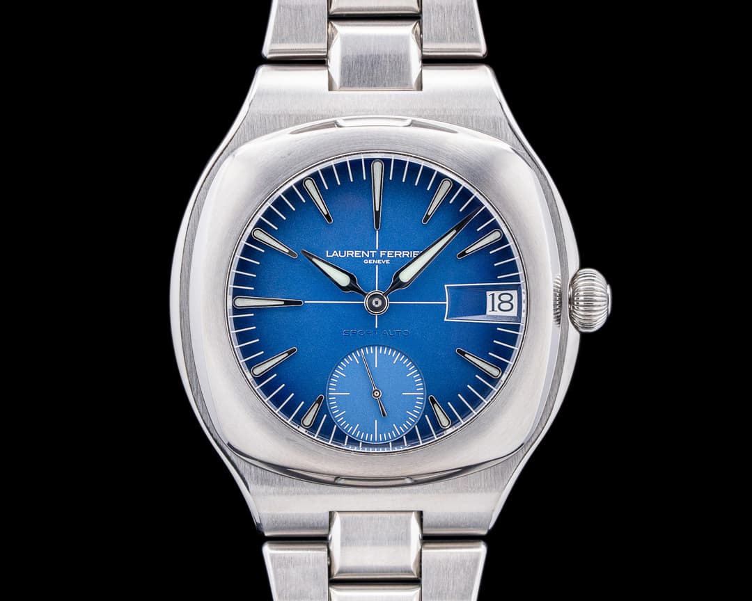 Laurent Ferrier Sport Auto Titanium LF270.01 Blue Dial 2024
