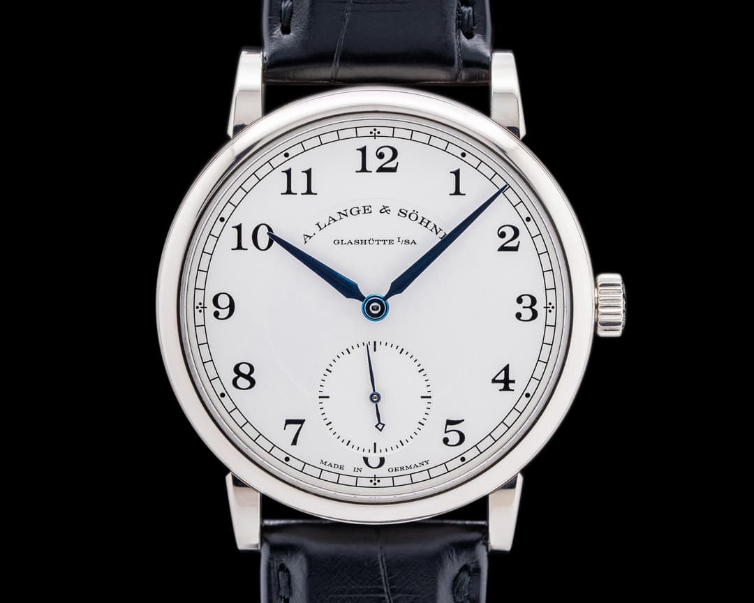 A. Lange and Sohne 1815 235.026 18K White Gold Silver Dial