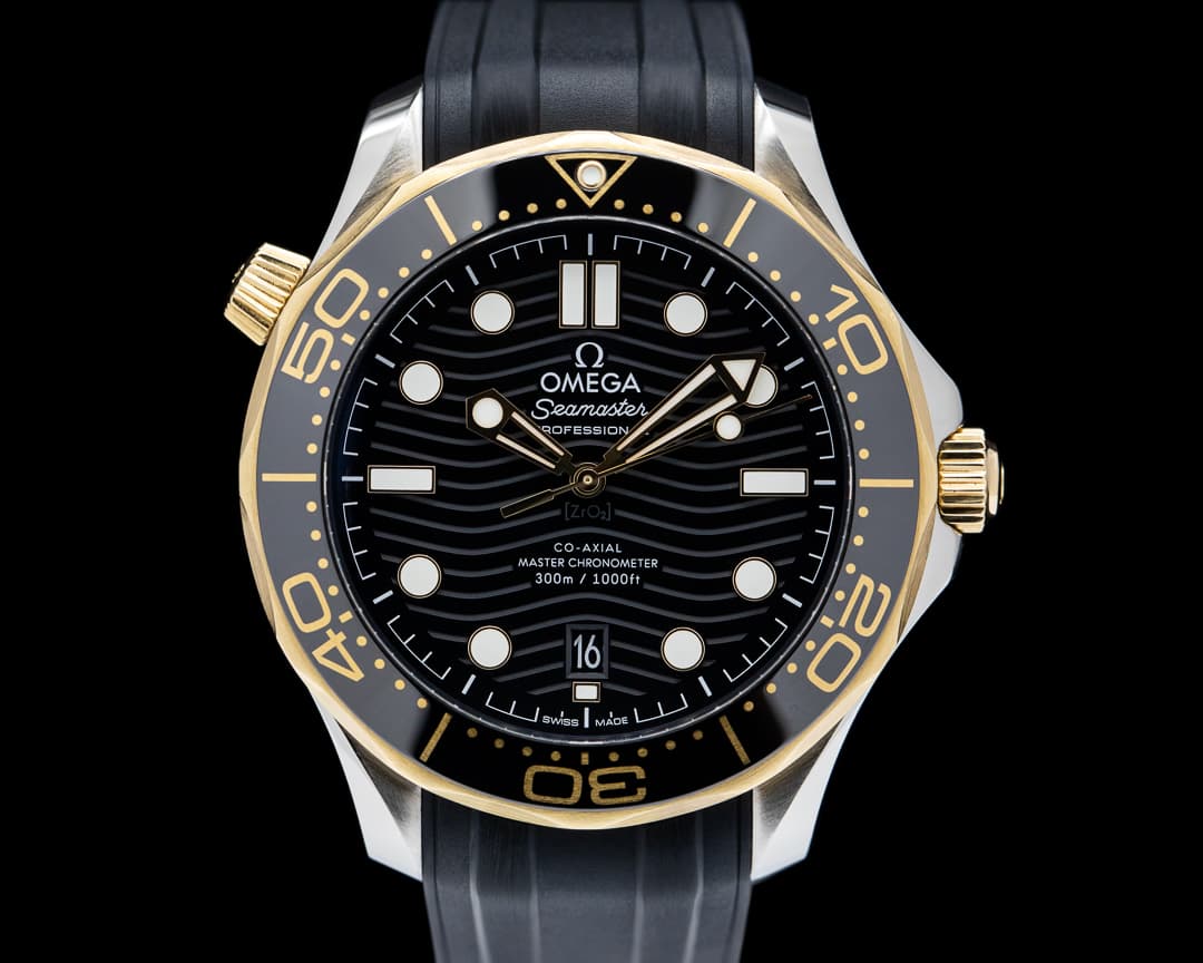 Omega Seamaster Diver 300M Co-Axial Master Chronometer Black Dial