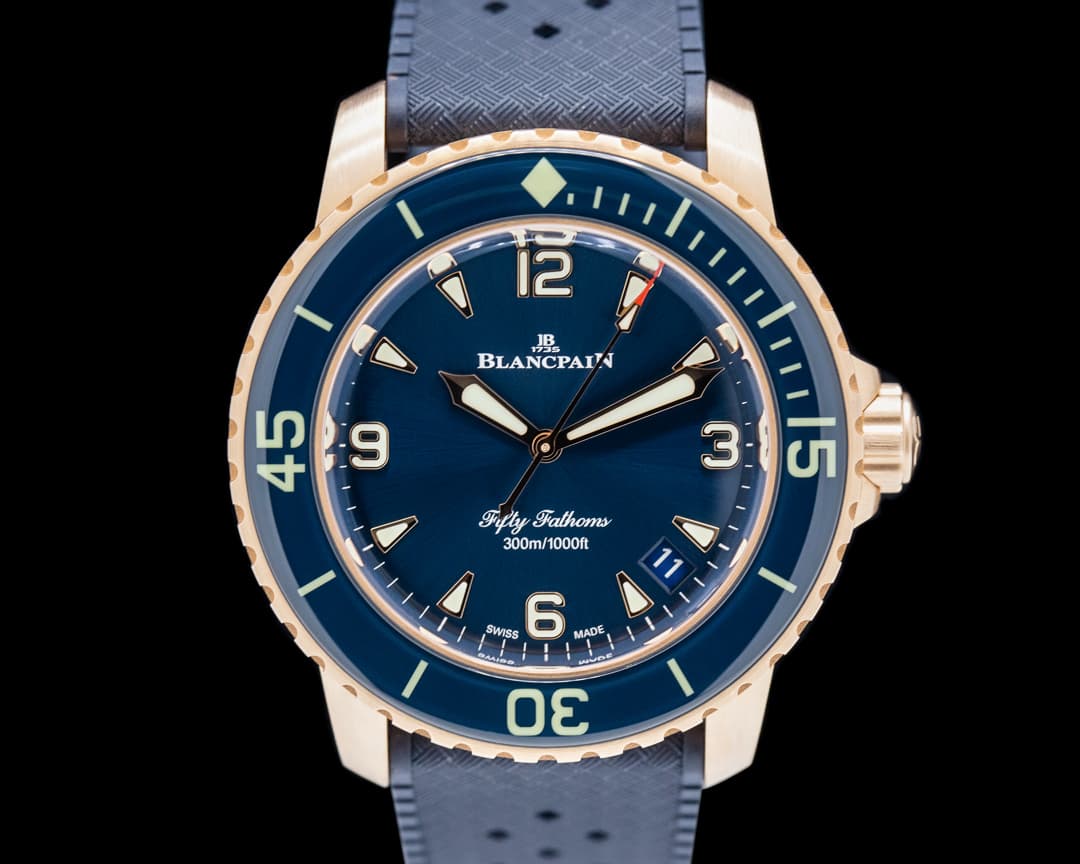 Blancpain Fifty Fathoms Rose Gold 42MM