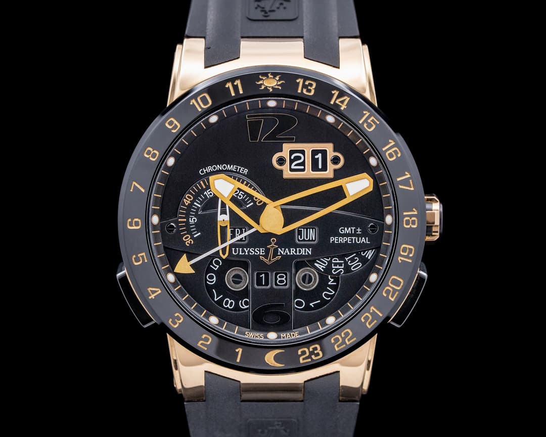 Ulysse Nardin GMT +/- Perpetual Calendar EL TORO Black Dial