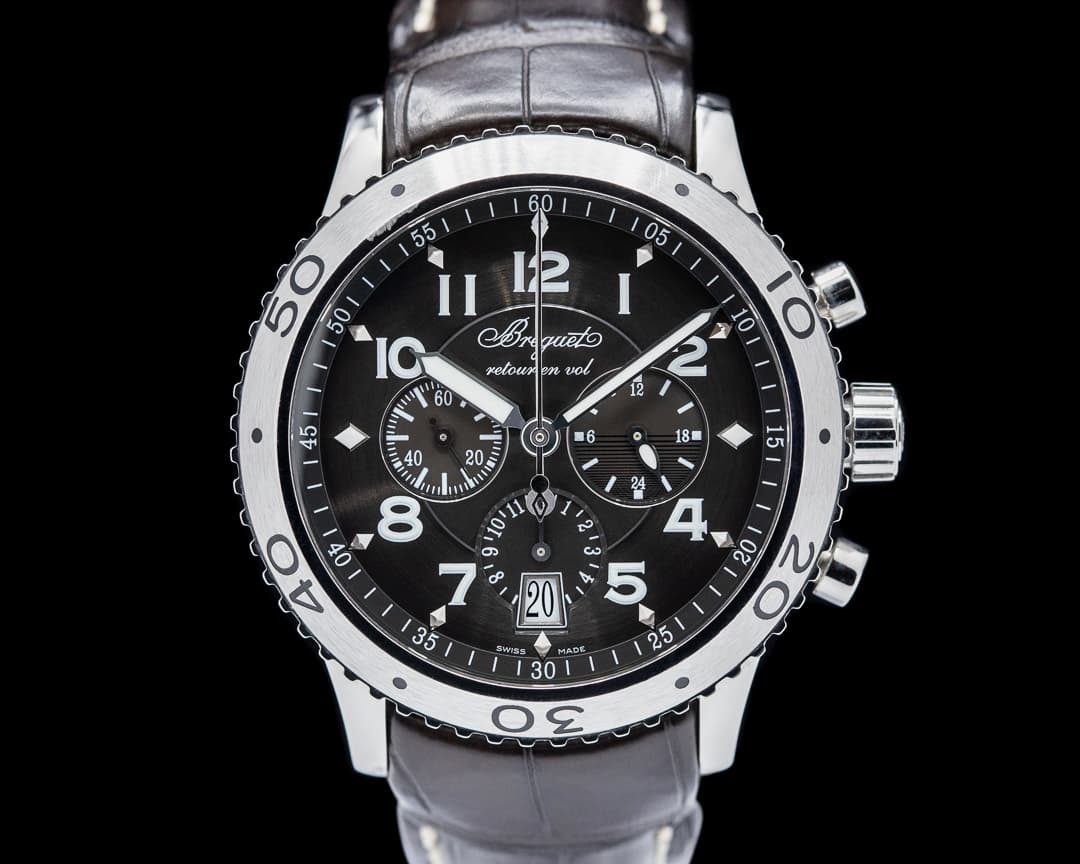 Breguet Type XXI Flyback SS Brown Dial