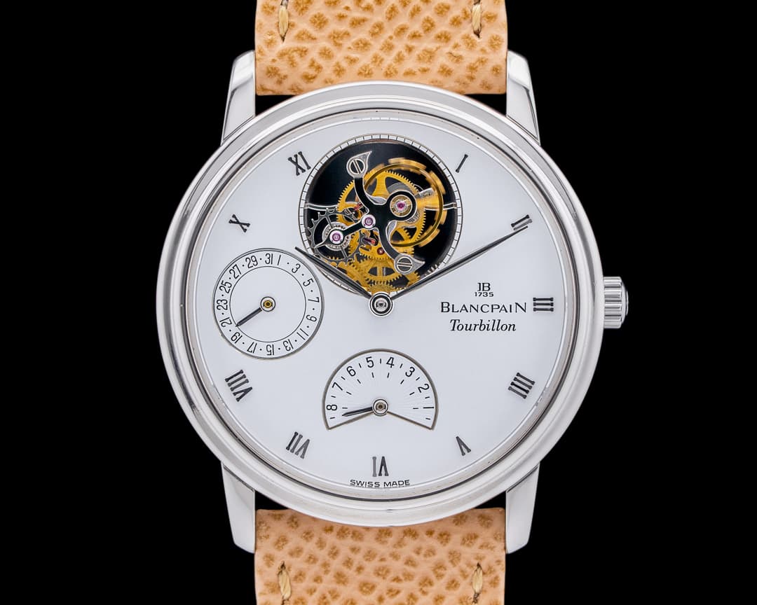Blancpain Tourbillon Platinum Manual Wind 8 Days