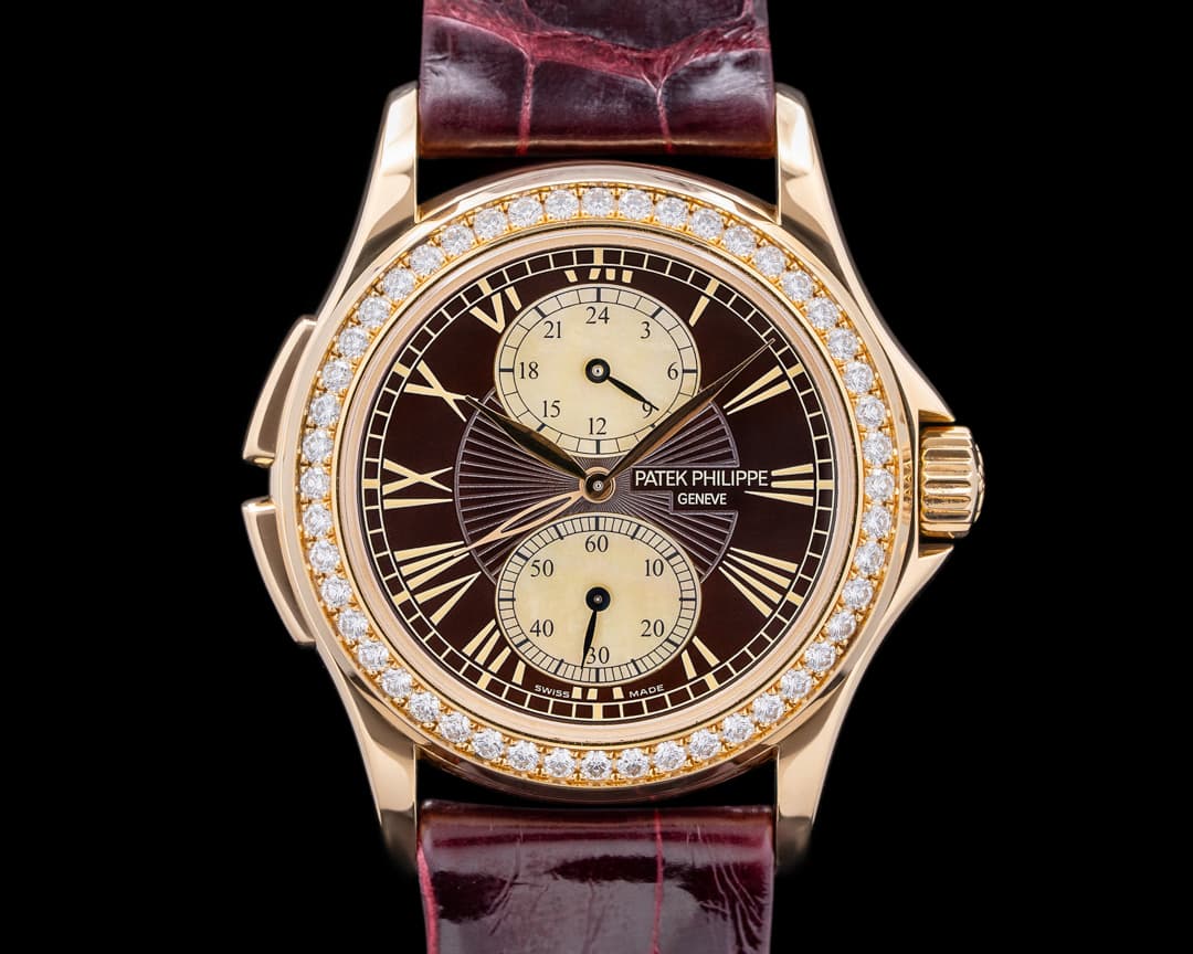Patek Philippe Travel Time Ladies 18K Rose Gold