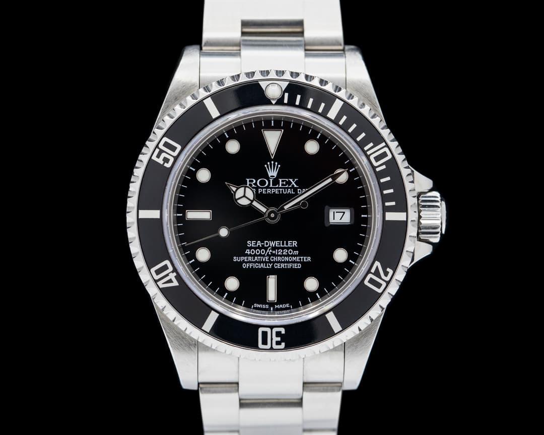 Rolex Sea Dweller 16600 SS Black Dial