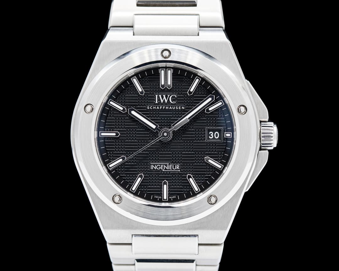 IWC Ingenieur Automatic 40 SS Black Dial