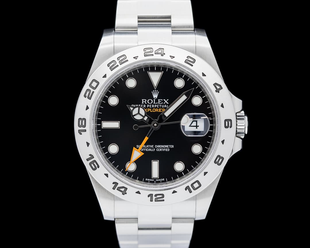 Rolex Explorer II 216570 SS Black Dial