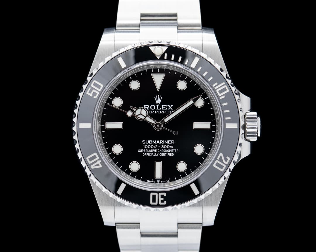 Rolex Submariner 124060 No Date 41 SS Black Dial