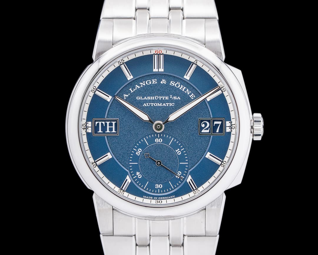 A. Lange and Sohne Odysseus 363.179 SS Blue Dial