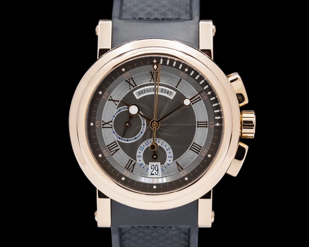 Breguet Marine Chronograph 5827BR 18K Rose Gold