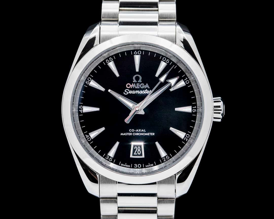 Omega Seamaster Aqua Terra 150M Master Co-Axial SS Black Dial 2024