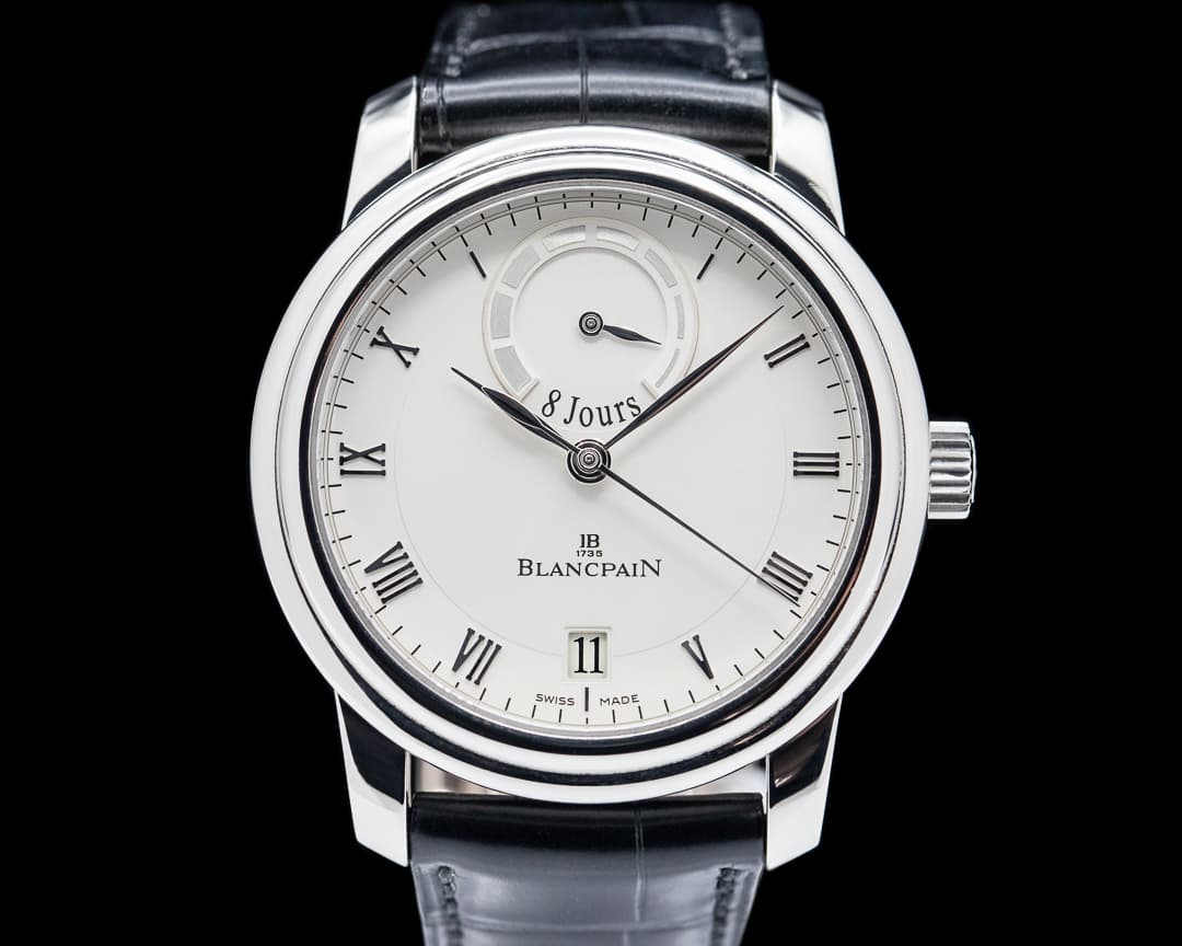 Blancpain Le Brassus 8 Day Platinum Silver Dial LIMITED