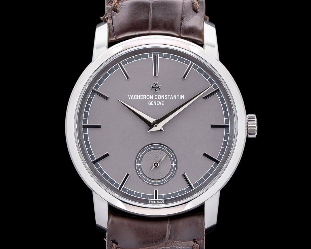 Vacheron Constantin Patrimony Traditionnelle Manual Wind Platinum Gray Dial