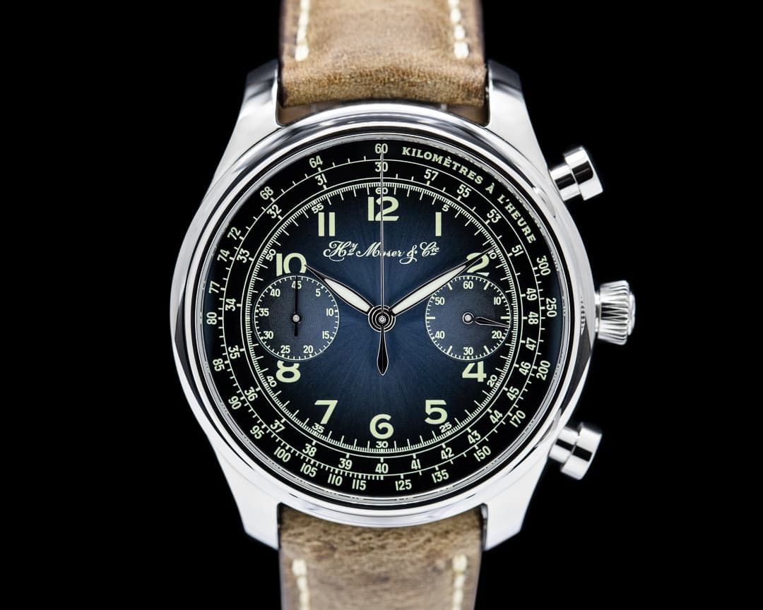 H. Moser & Cie. Endeavour Chronograph H. Moser X Massena Lab SS 2024