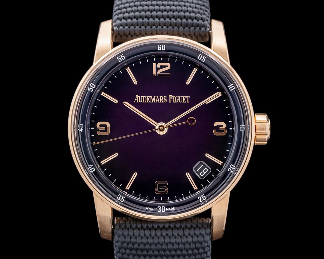Audemars Piguet Code 11:59 Automatic 18k Rose Gold Smoked Purple Dial