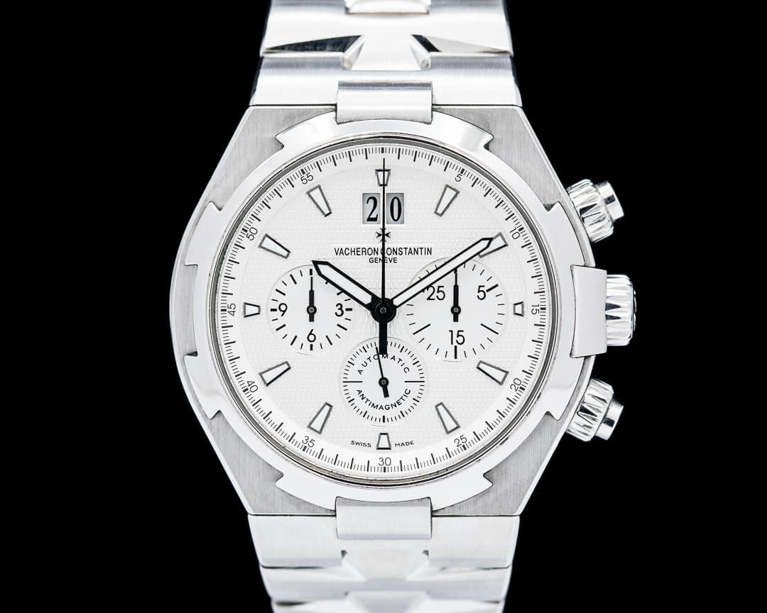 Vacheron Constantin Overseas Chronograph SS Silver Dial