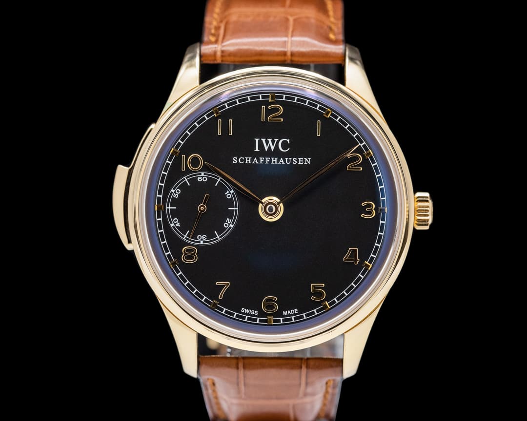IWC Portugieser Minute Repeater 18K Rose Gold Black Dial LIMITED