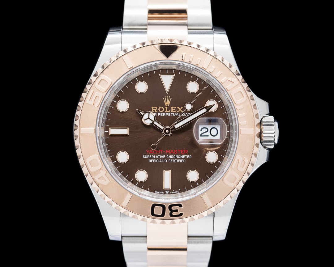 Rolex Yacht Master 126621 18K / SS Chocolate Brown Dial