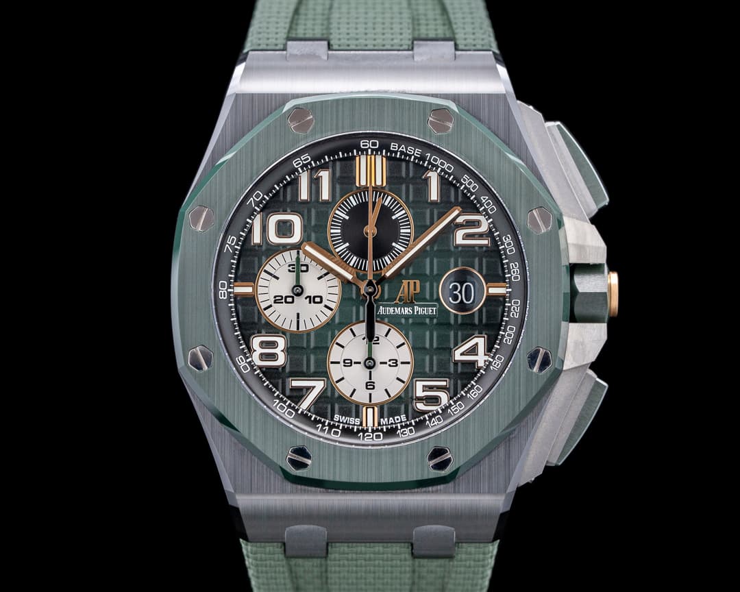 Audemars Piguet Royal Oak Offshore 44 Ceramic Green Dial