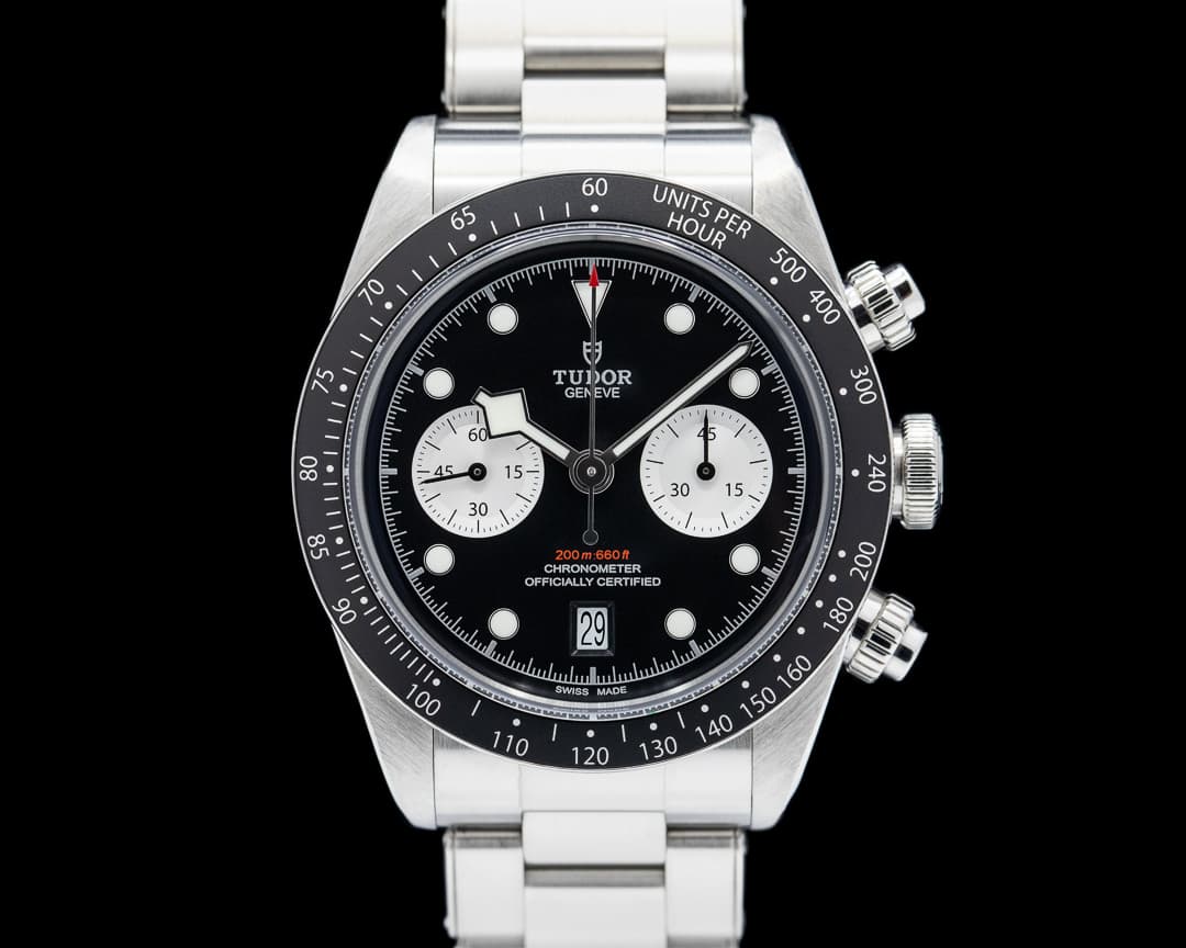 Tudor Black Bay Chronograph SS Black Dial