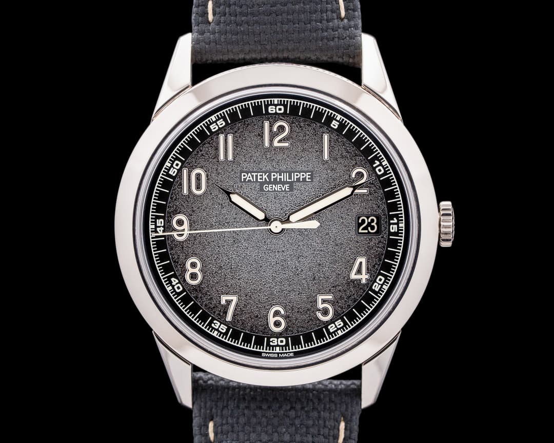 Patek Philippe Calatrava 5226G 18K White Gold Charcoal Gray Dial