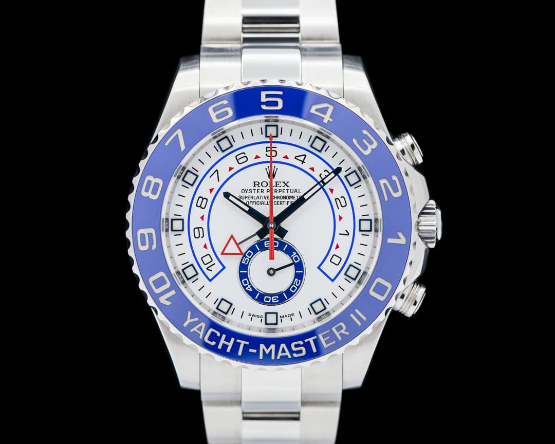 Rolex Yacht Master II 116680 SS White Dial