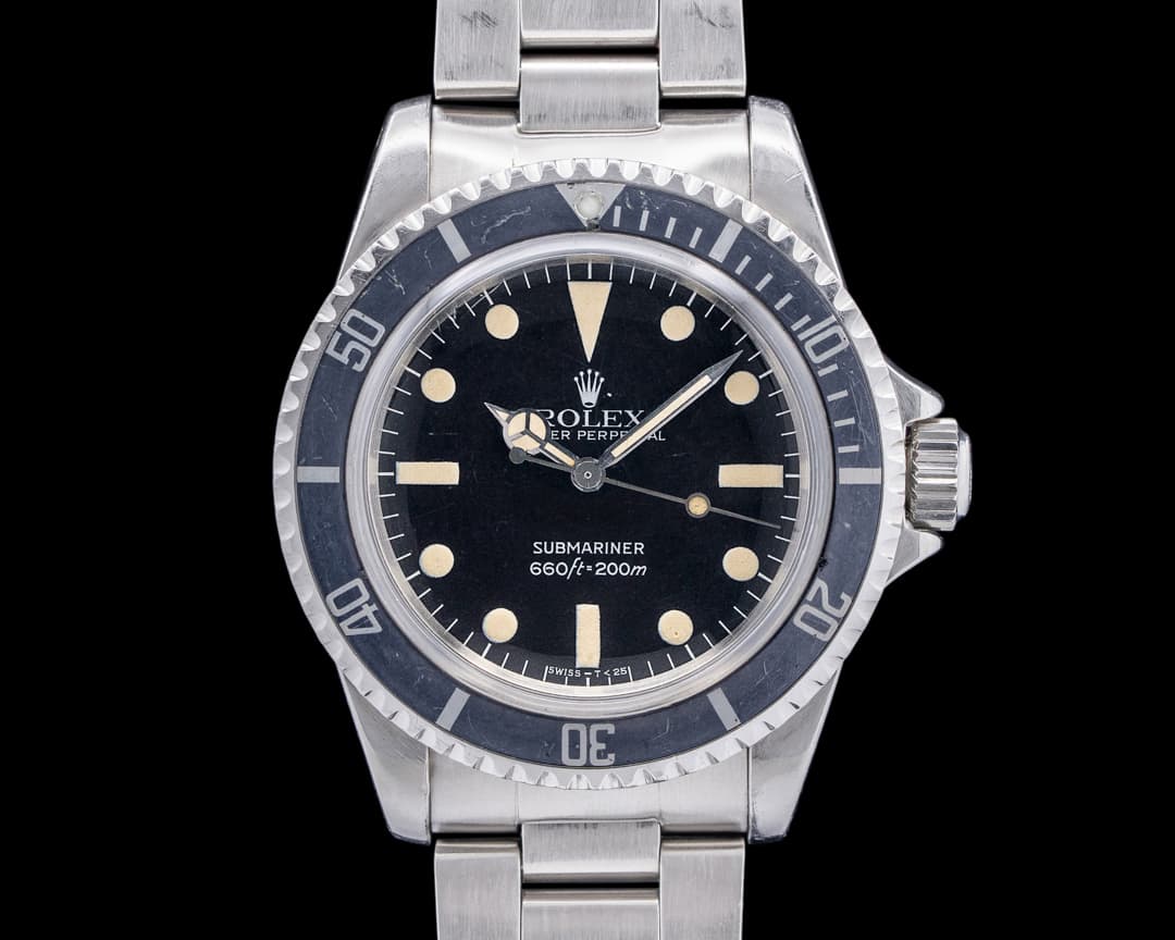 Rolex Vintage Matte Maxi Dial Submariner 5513 C. 1982