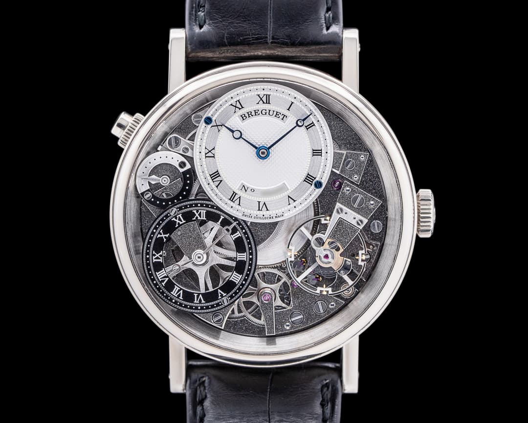 Breguet Tradition 7067BB GMT Manual Wind 18k White Gold Skeleton