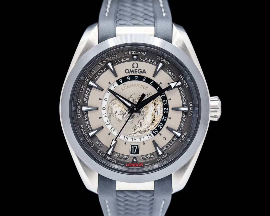 Omega Seamaster Aqua Terra Master Chronometer Worldtimer Titanium