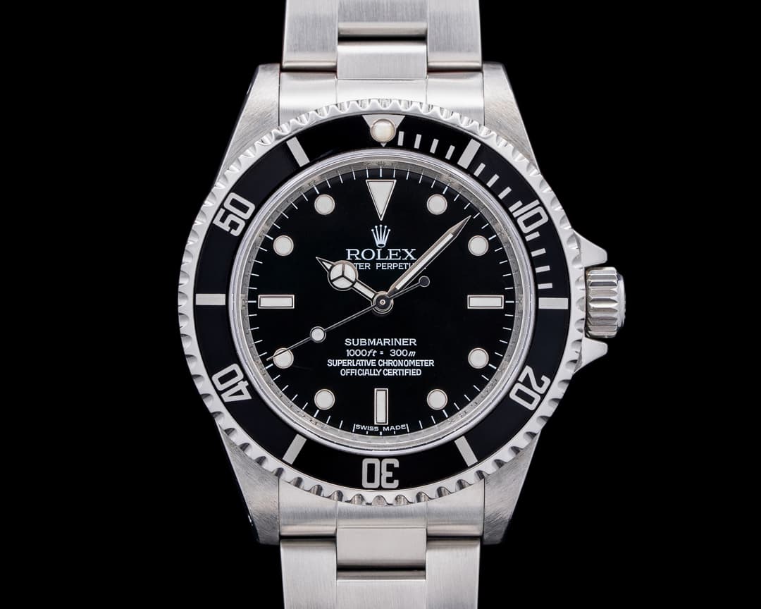 Rolex Submariner No Date SS Black Dial 14060M