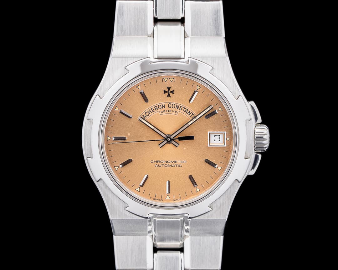 Vacheron Constantin Overseas Automatic "JUMBO" SS Salmon Dial RARE