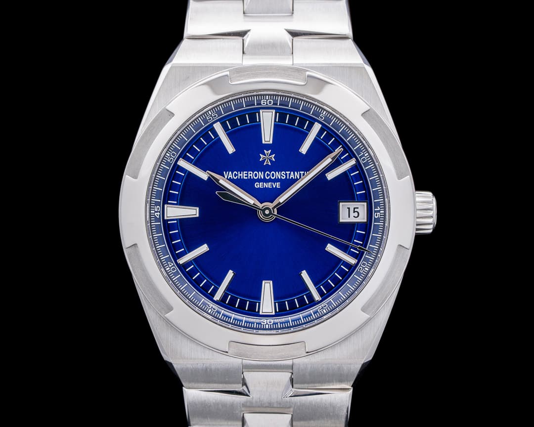 Vacheron Constantin Overseas 4500v Automatic SS Blue Dial FULL SET